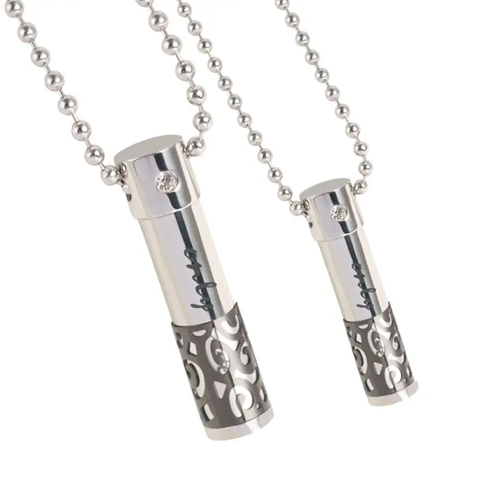 Hot Sale Stainless Steel for Women Jewelry Urn Pendant Necklace Memorial Cremation Pill Ash Holder