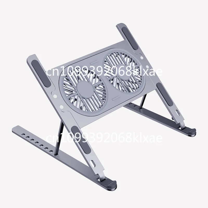 Laptop game book support frame radiator base with fan heightening frame holder suspended silent portable
