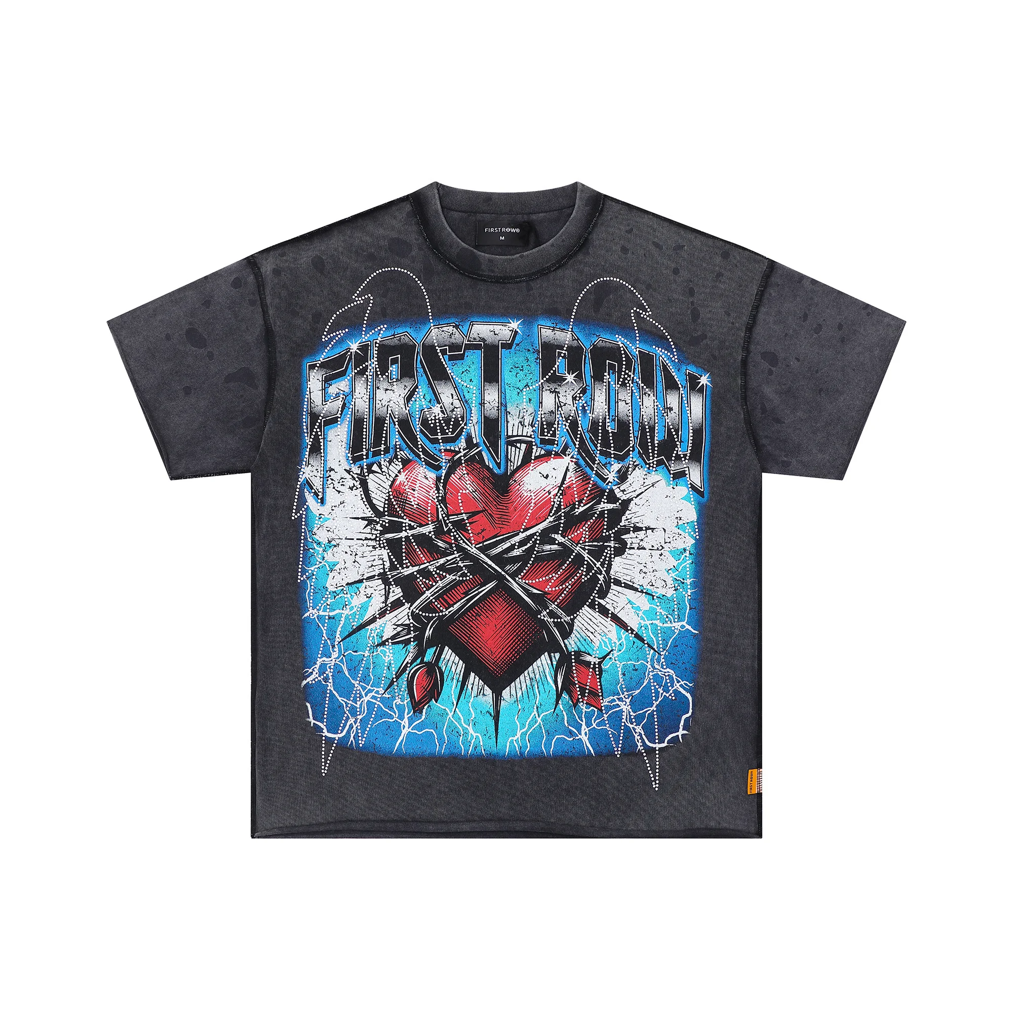 Washed First Row A Sacred Vow Wing T-Shirt Men Women Top T Shirt Tee