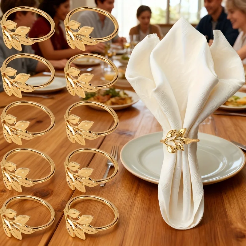 1PC Minimalist Design Napkin Ring Smooth Edge Scratch Resistant | Wedding and Party Table Decoration | Durable Napkin Clasp