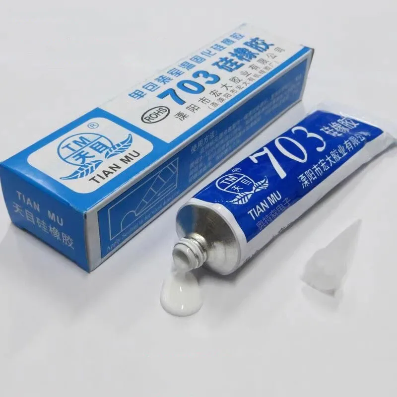 703 Silicone Rubber Electronic Sealing Glue High Pressure Arc Extinguishing Waterproof Insulation Components Fixed