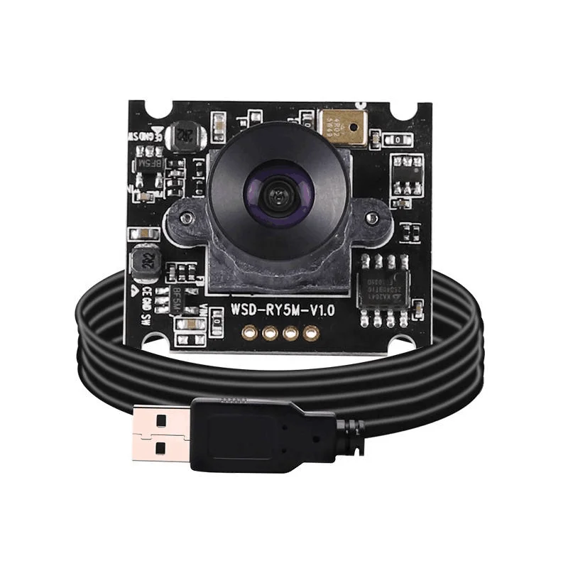 HD 1080P UVC 5MP Camera USB2.0 Free Drive Color Vision PCB Board Mini USB Interface Camera Modules for RC FPV Dr one Accessories