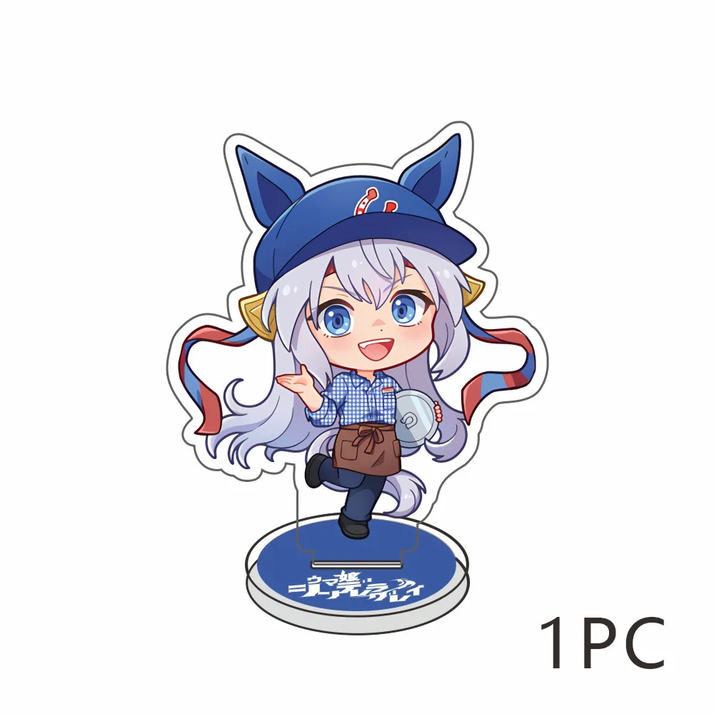 Anime Umamusume:Cinderella Gray Acrylic keychains Stand Oguri Cap Special Week Silence Suzuka Tokai Teio Fans Cosplay Gifts - Image 3