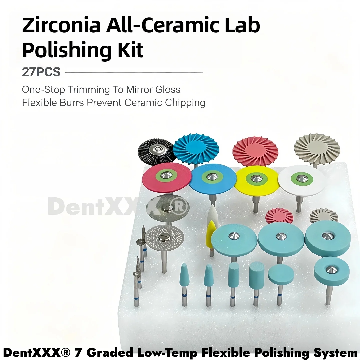 Hp Polishing Tools Kit Diamond Metal for Grinding Tool Set, Diamond Polishing Wheels, Diamond Discs Mounted, Polishing Brushes