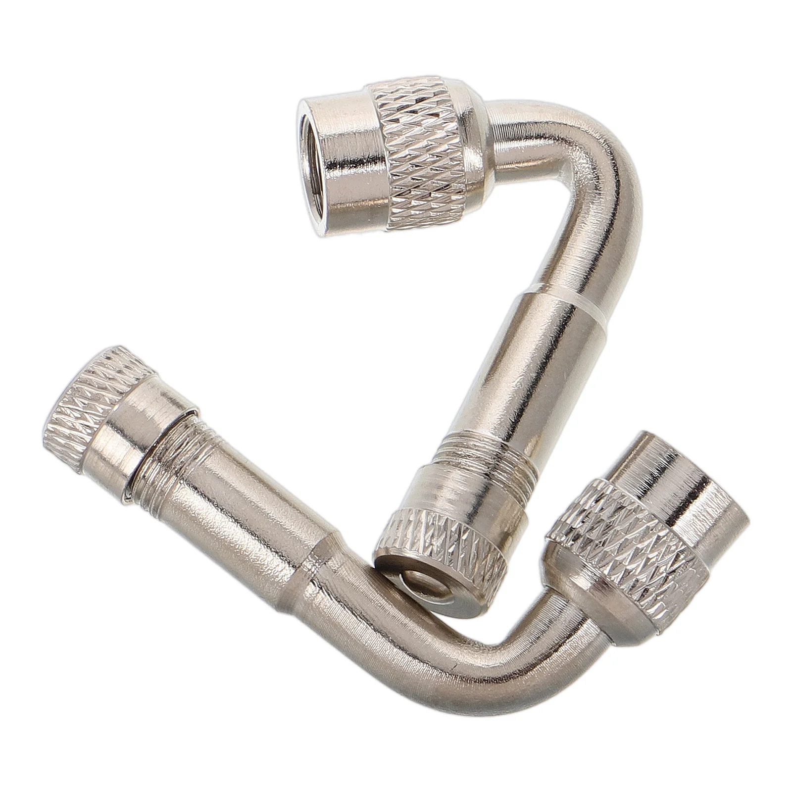 

2Pcs Tire Valve Stem Extender Multifunctional Durable Air Valve Extension for Car Bicycle Motorcycle Inflation