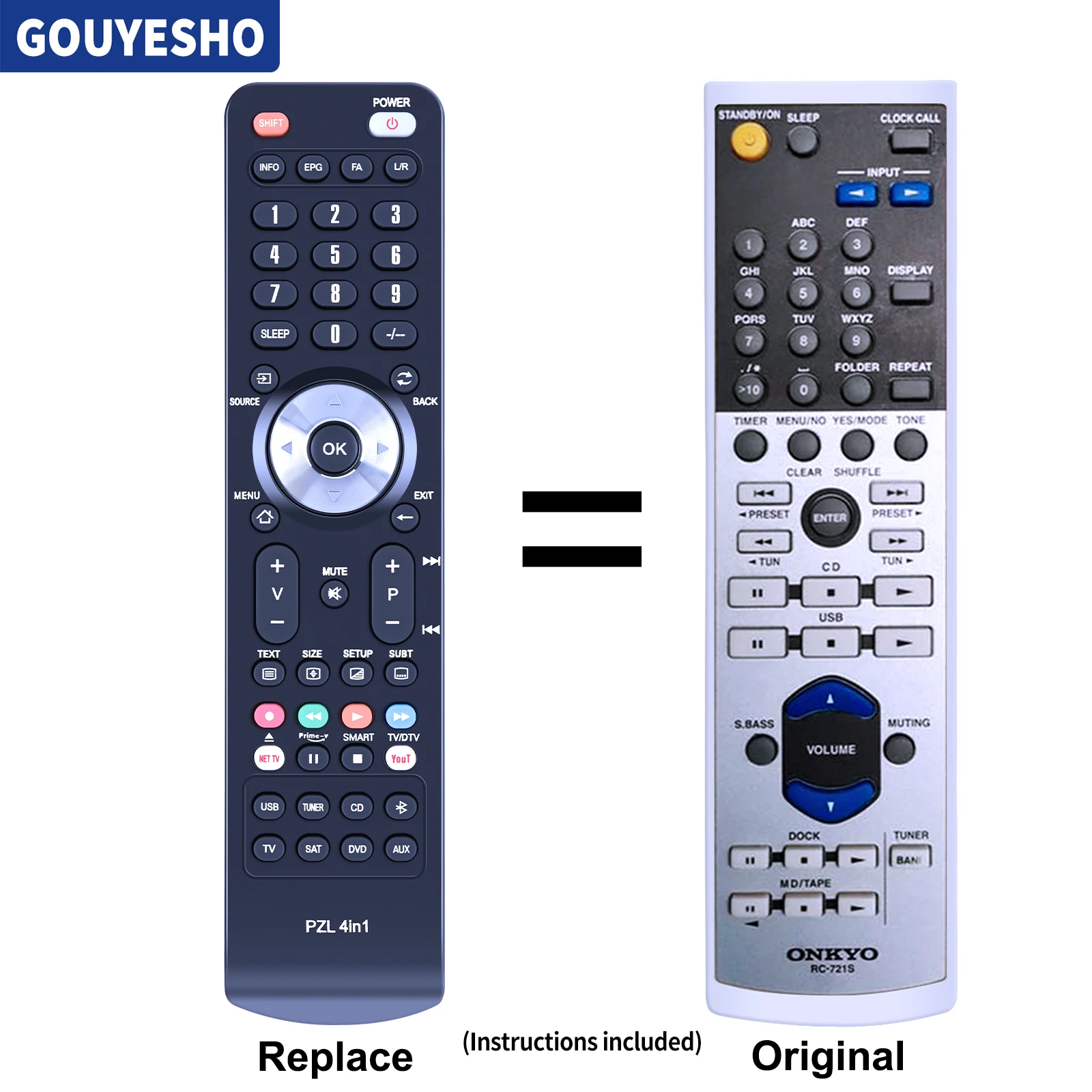 

Новый телефон с дистанционным управлением для Onkyo аудио/видео плееров RC-721S CS-525