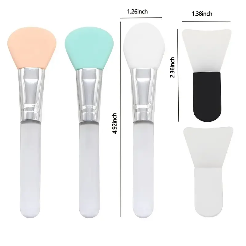 Makeup Face Care Brush Silica Gel Fiber Brush Mask Mud Beauty Tool Makeup palettes Lash brush Makeup sets with all items Mascara