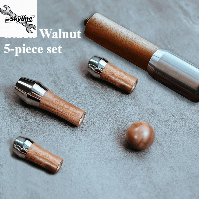 Applicable To Ecm Coffee Machine Solid Wood Modification Kit 5-piece Set