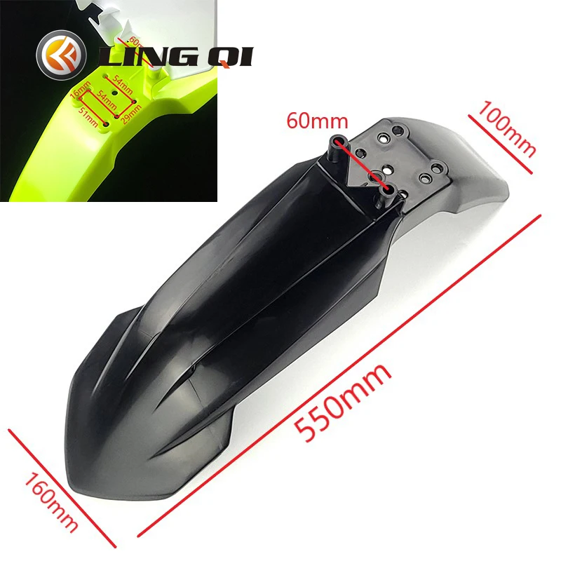 Fairing Accessories Front Fender Motorcycle Front Fender Fit To 2016-2017 KT65 Motorbike Pit Dirt Bike 110cc 125cc 150cc