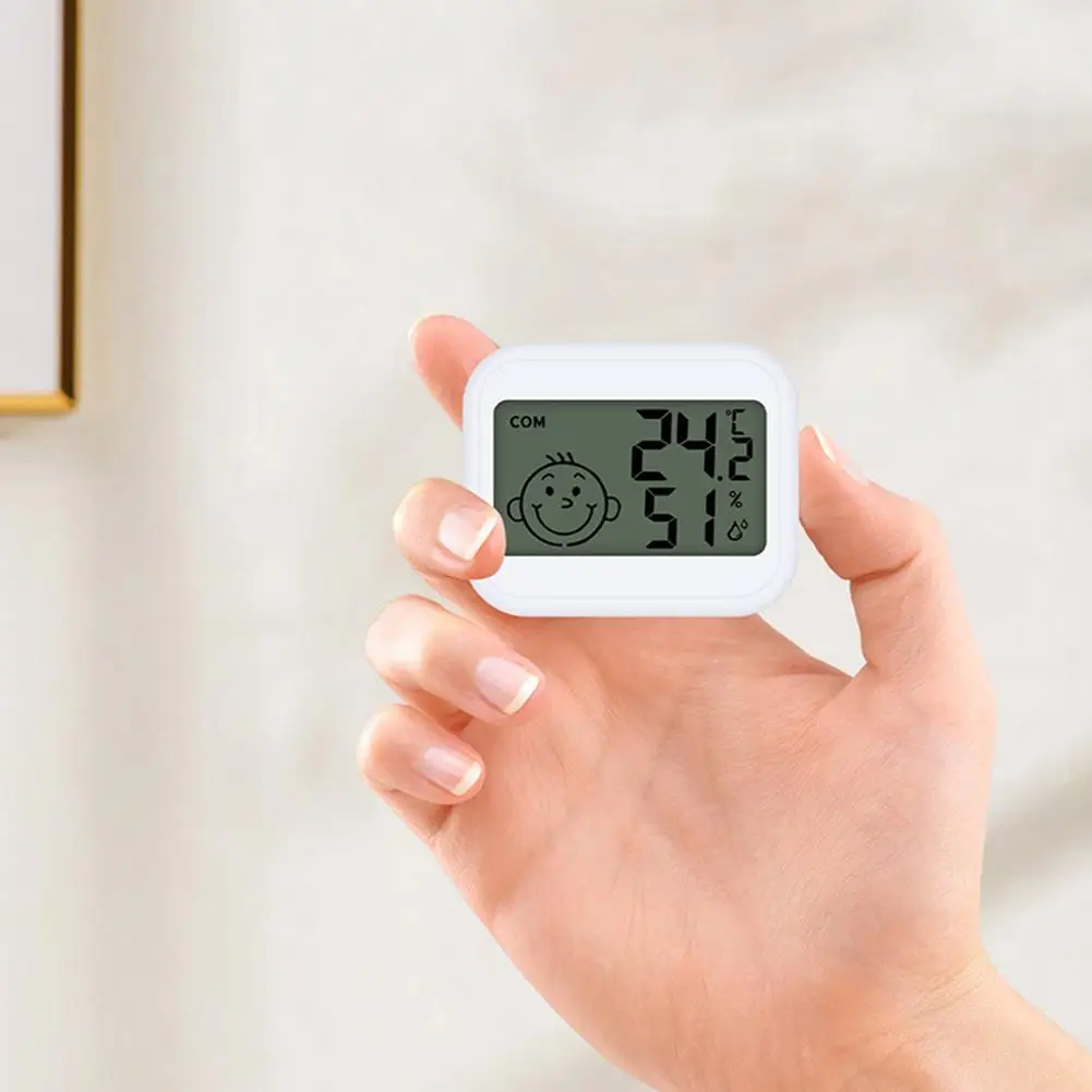 LED Thermometer Thermo-Hygrometer Multifunction Electronic Clock Temperature Humidity Meter Weather Station for Home With Alarm image 6