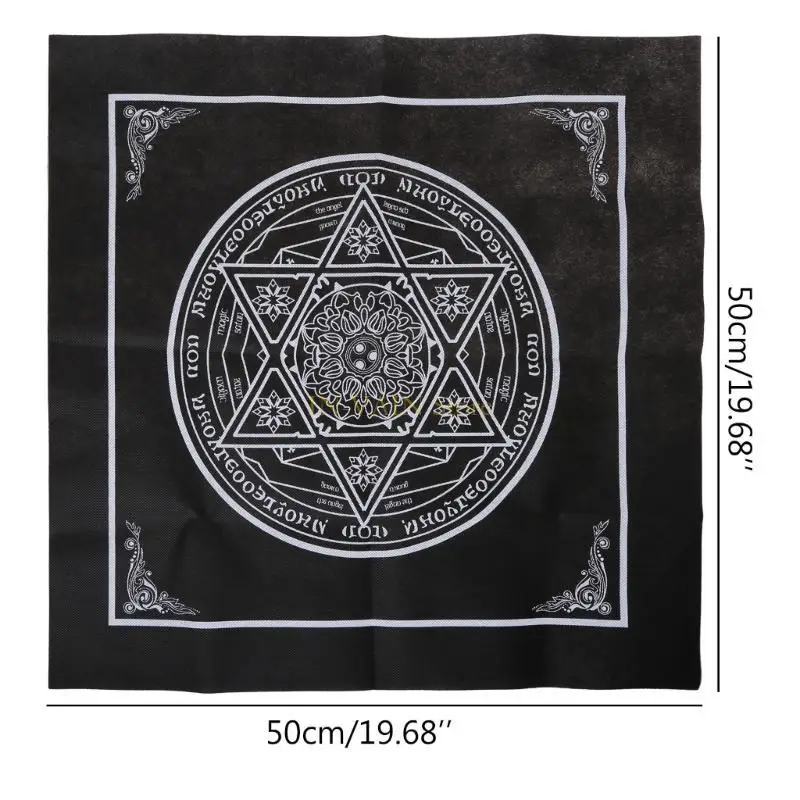 M5TC Tarot Tablecloth Guidance Board Game Divination Rug Divination Tarot Cloth