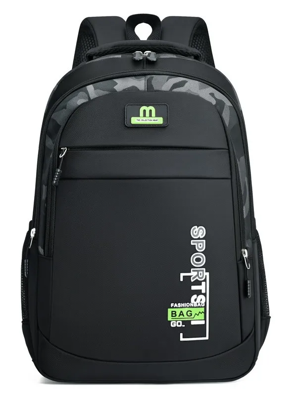 2026 Large Capacity Casual Travel Backpacks Men's Simple Laptop Business Backpack Middle school student school bags satchel sac