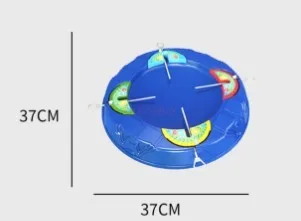 جيروسكوب معركة كبيرة لشخصين معركة متعددة اللاعبين تنافسية خط سحب دوران جيروسكوب صغير لعبة ألغاز سطح المكتب للأطفال