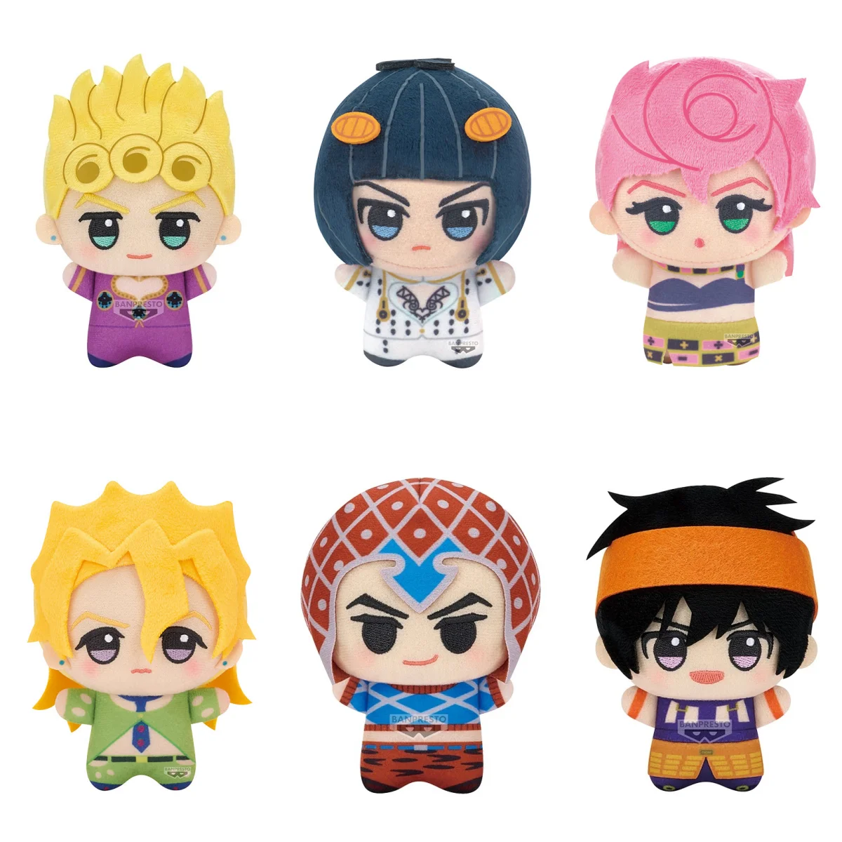 Banpresto Jojo Bizarre Adventure Golden Wind Authentic Plush Doll Toy Anime Collectible Stuffed Toy