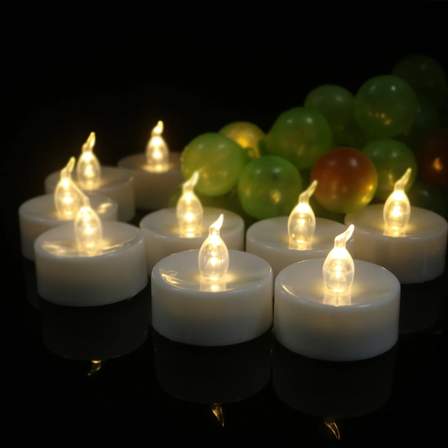 LED Floating Candle Electronic Light Christmas Day Wedding Decoration