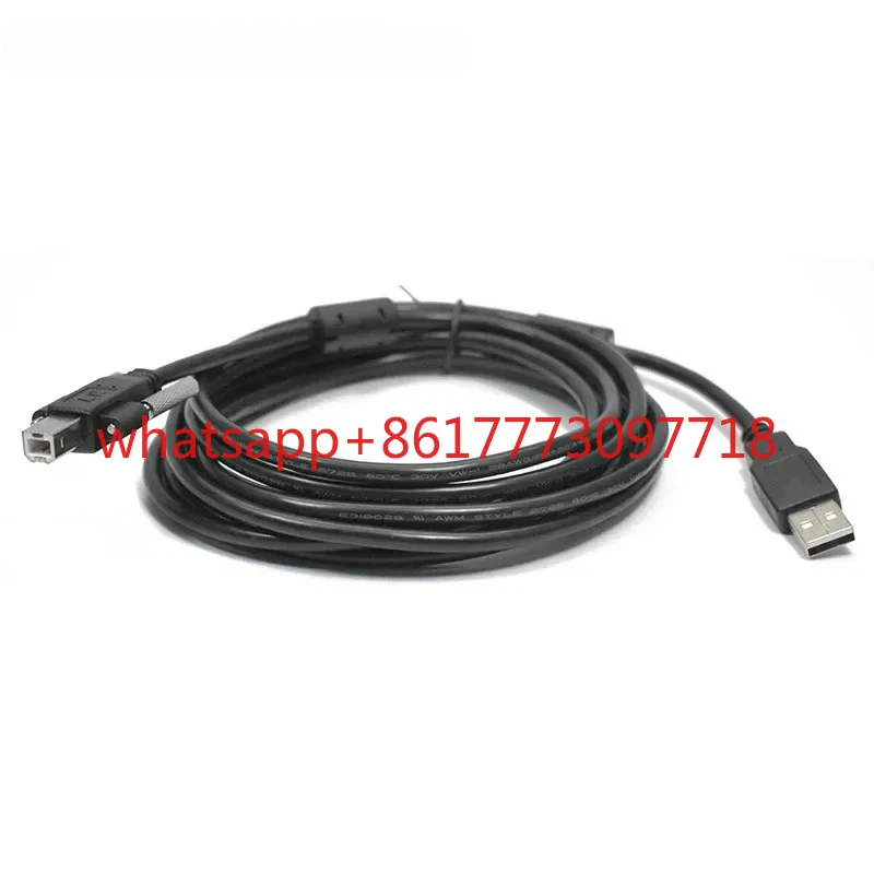 Industrial camera USB3.0 data cable A male to MicroB cable Cable compatible with usb2.0 with screw lock