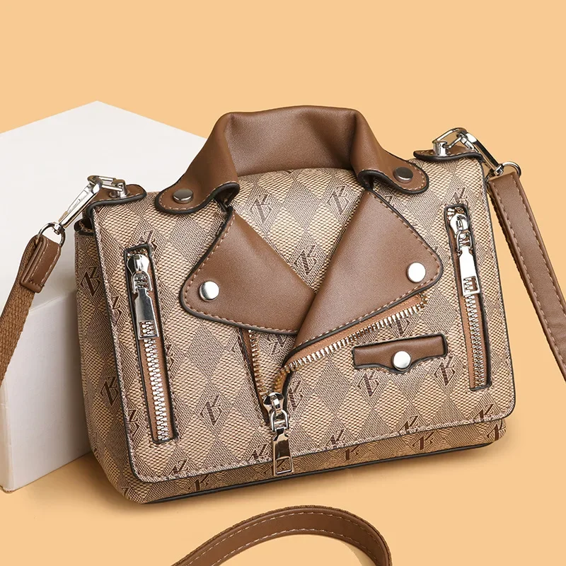 المرأة شخصية رسالة الشطرنج حقيبة كتف صغيرة مخصصة الملابس التبعي