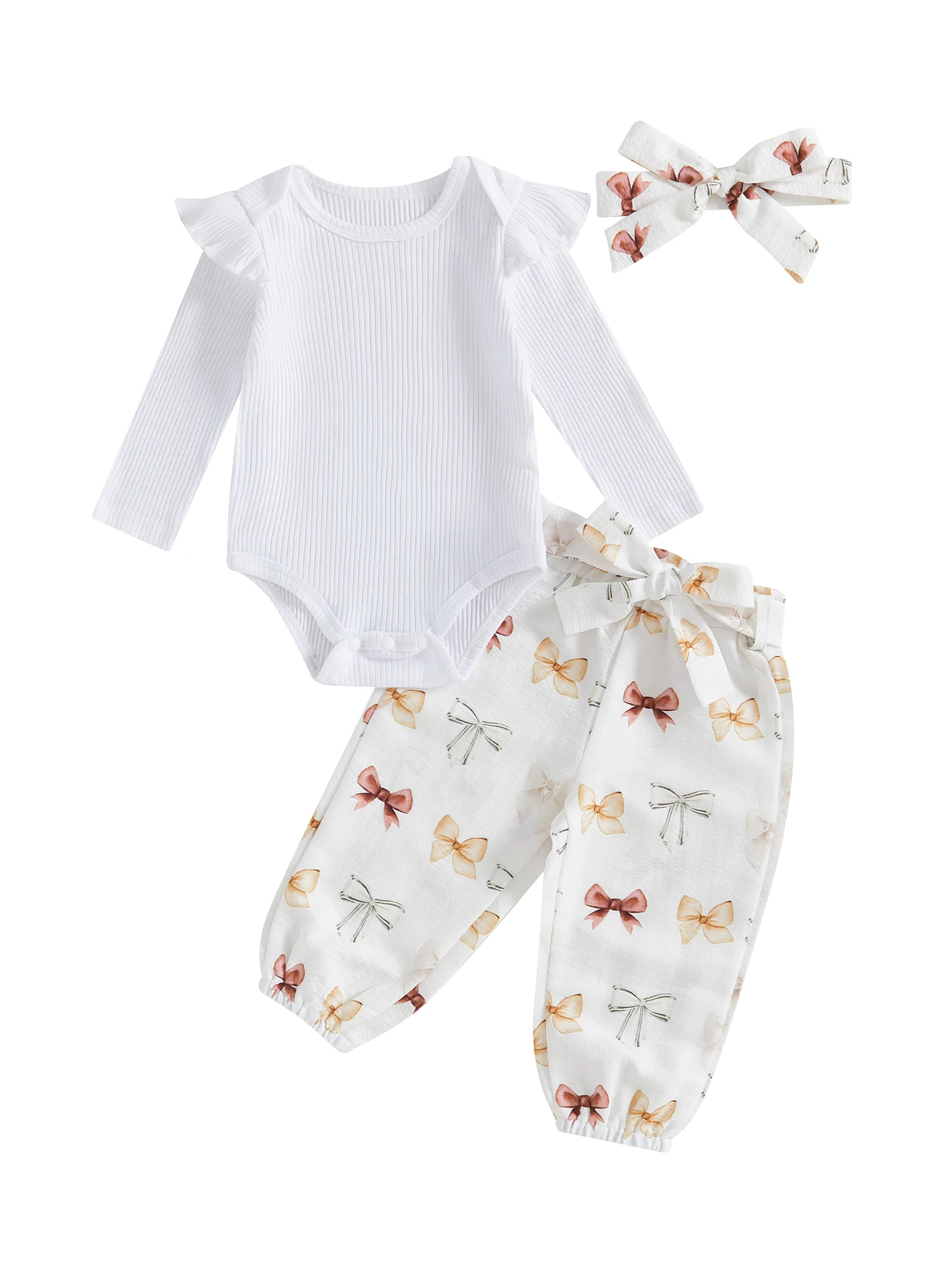 طفل الفتيات ملابس الشتاء الدافئة الصوف هوديي السراويل الأزهار عقال مجموعة ملابس الرضع للطقس البارد