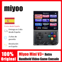 MIYOO Mini Plus V3 Retro Portable Gaming Console with IPS Screen, Classic Video Game ，Linux-System,  Perfect Gift for Kids