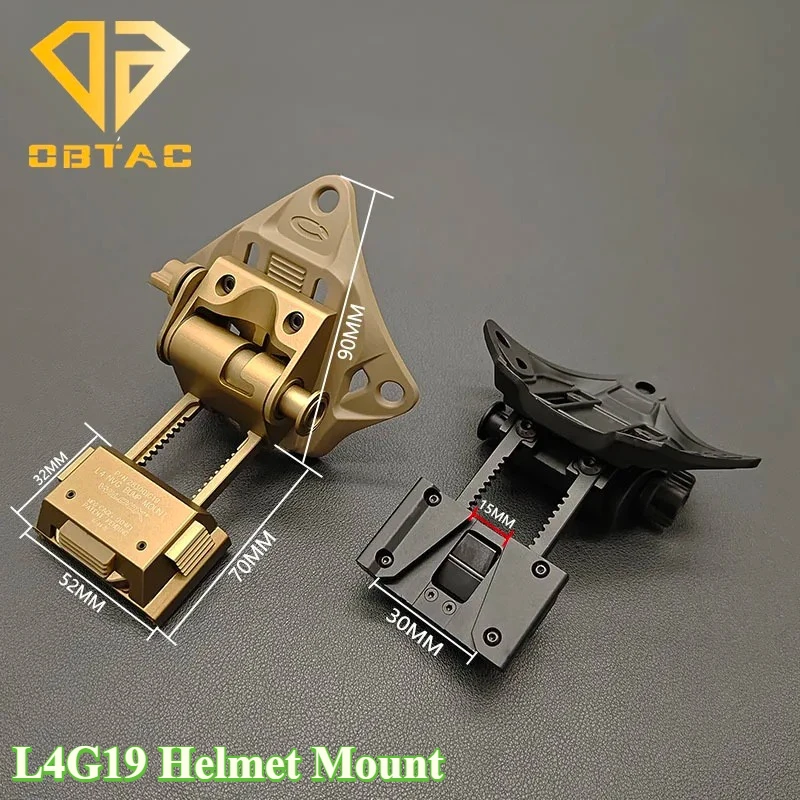 

Тактическое снаряжение L4G19 NVG, установка шлема, основание из алюминиевого сплава, зеркало ночного видения, оборудование для охотничьего кронштейна, аксессуары