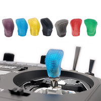 1Pair RC Controllers Joystick Head Ergonomic Anti-slip Stick Grip Resin Rocker Cap for HelloRadio V16 V14 RadioMaster Boxer AG01