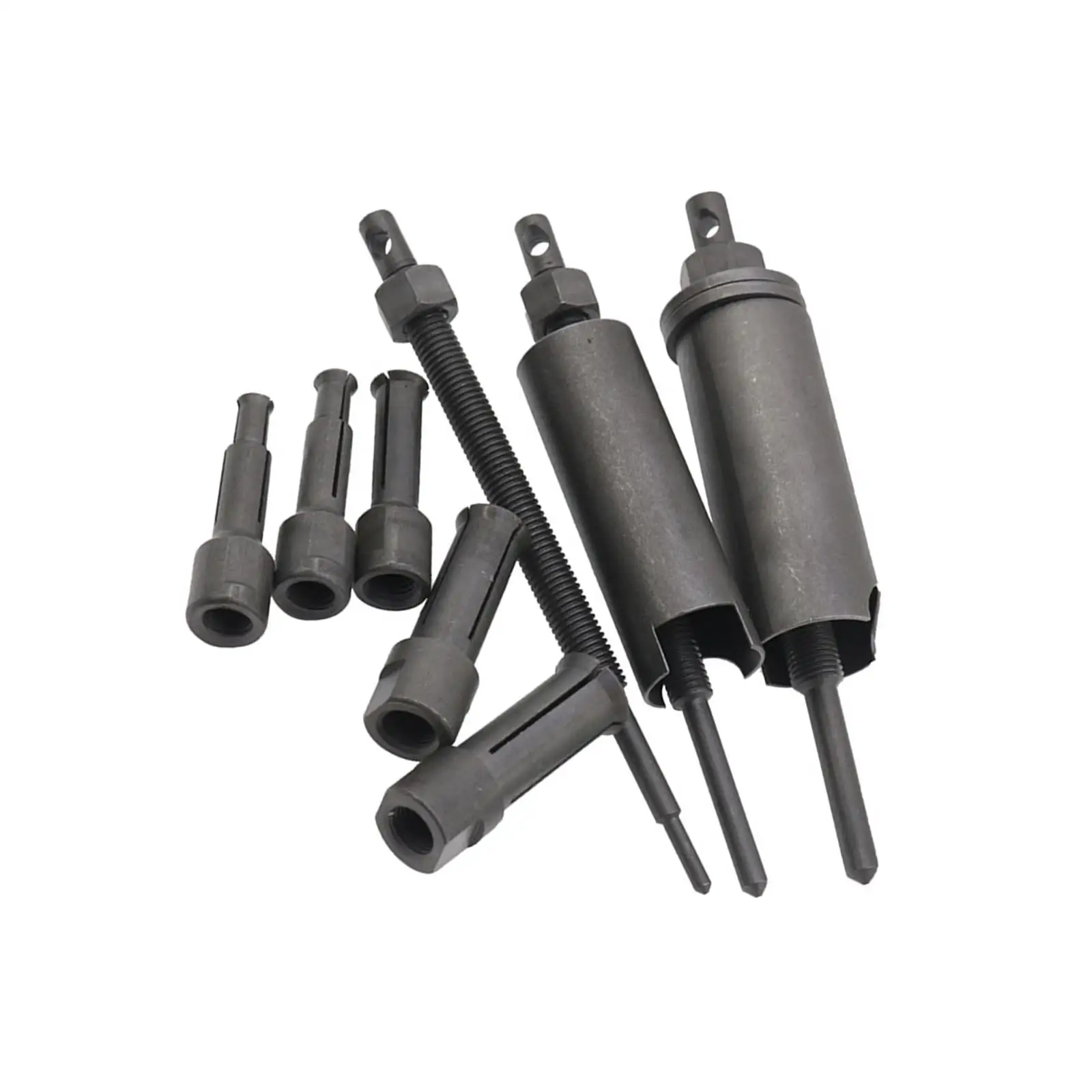 

8x Bearing Extractor Removal Threaded Puller Bearing Disassembly Wheel Bearing Puller Kit Wheel Hub Puller Tool Heavy Duty