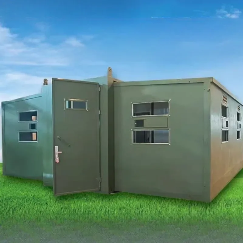 Sleek Modular Container House: Modern Tiny Expandable Prefab, High Quality Waterproof – Luxury Foldable Living Hot Sale