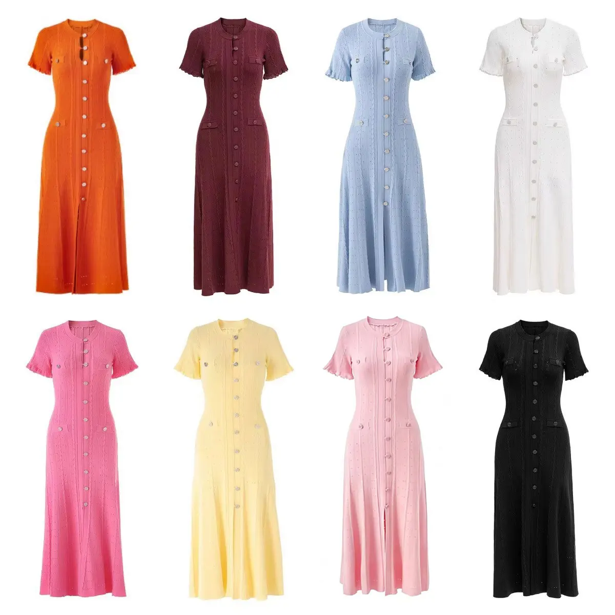 #84 Latest Ribbed Knit Dress Offers