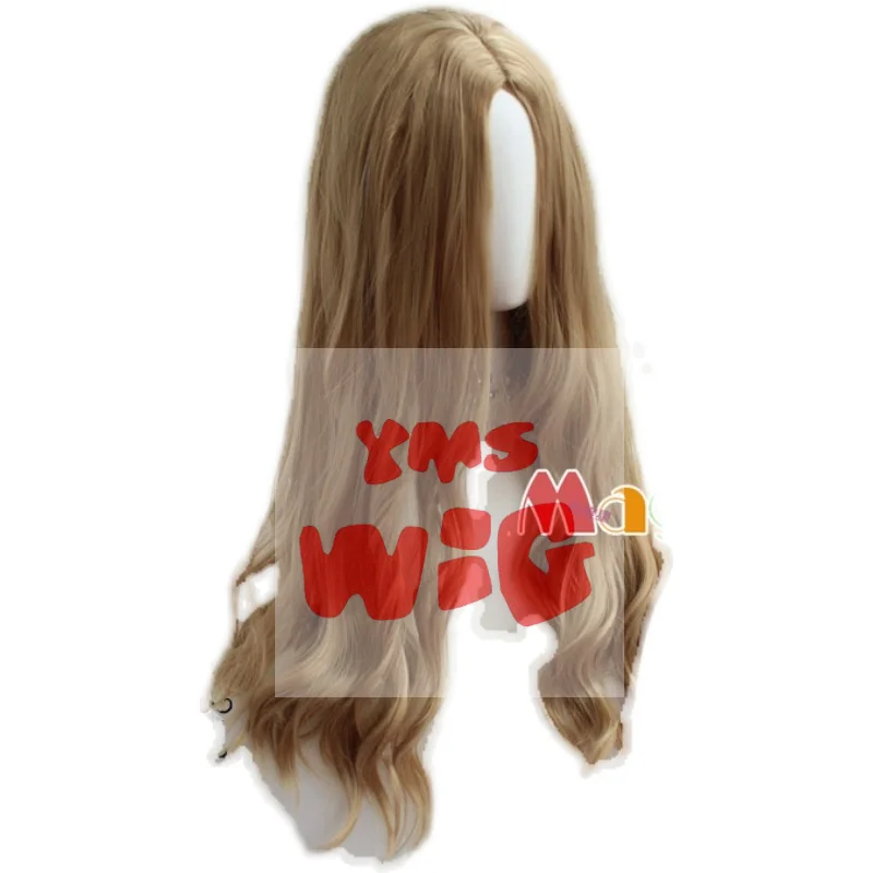 Movie M3GAN AI Doll Robots Megan Cosplay Wig Long Synthetic Hair Heat Resistant Halloween Role Play Party