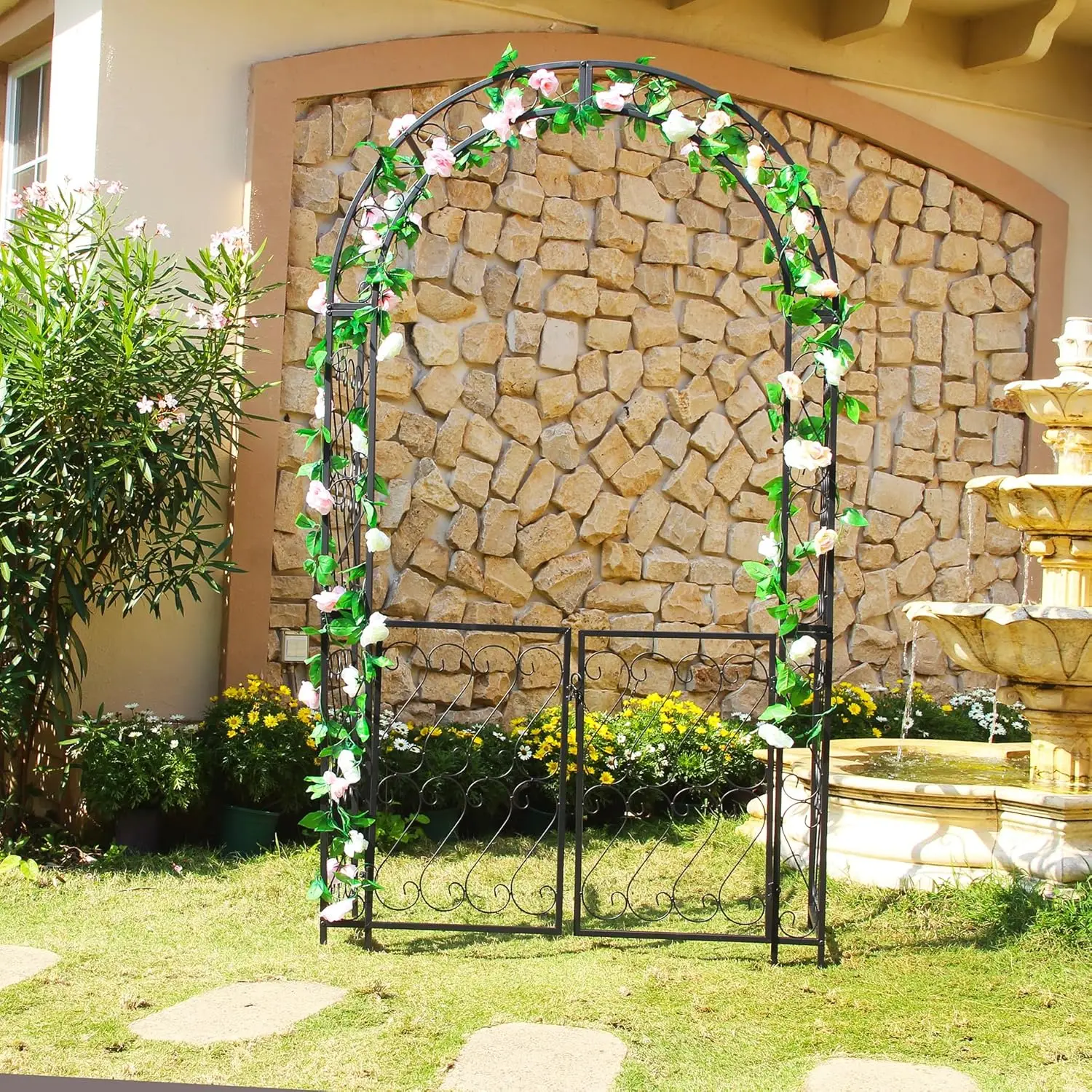 Heavy-Duty Arbor with Gate 48.8