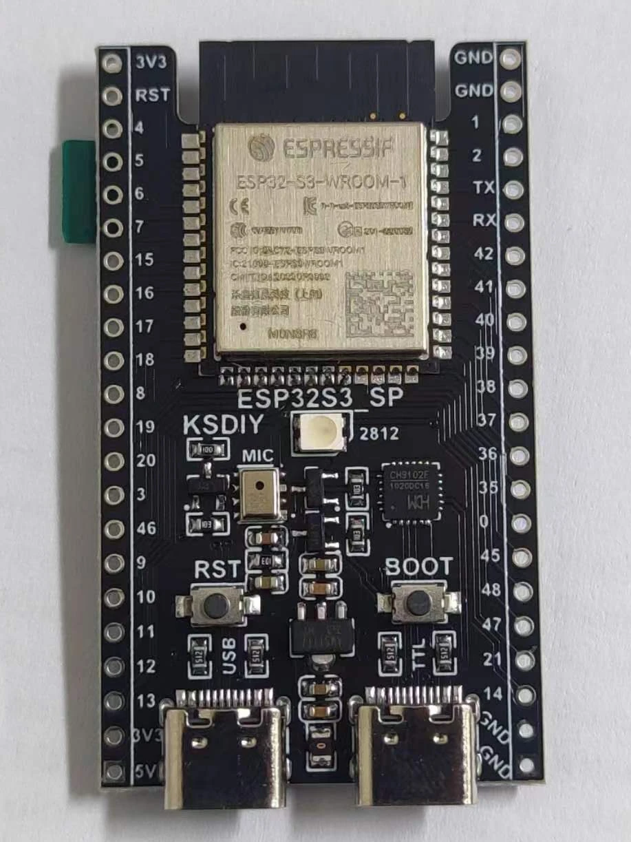 ESP32-S3 LVGL Core Board SP Development Board Speech Recognition Audio