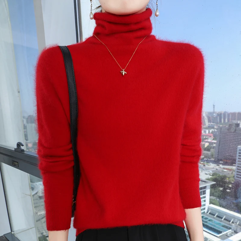 bright red