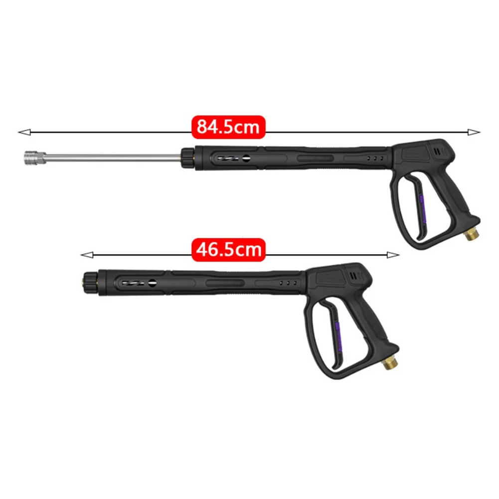 Adjustable Nozzle High-Pressure Cleaner For Outdoor Cleaning Compatible With Power Washers Dual Extension Wands For Power Washer