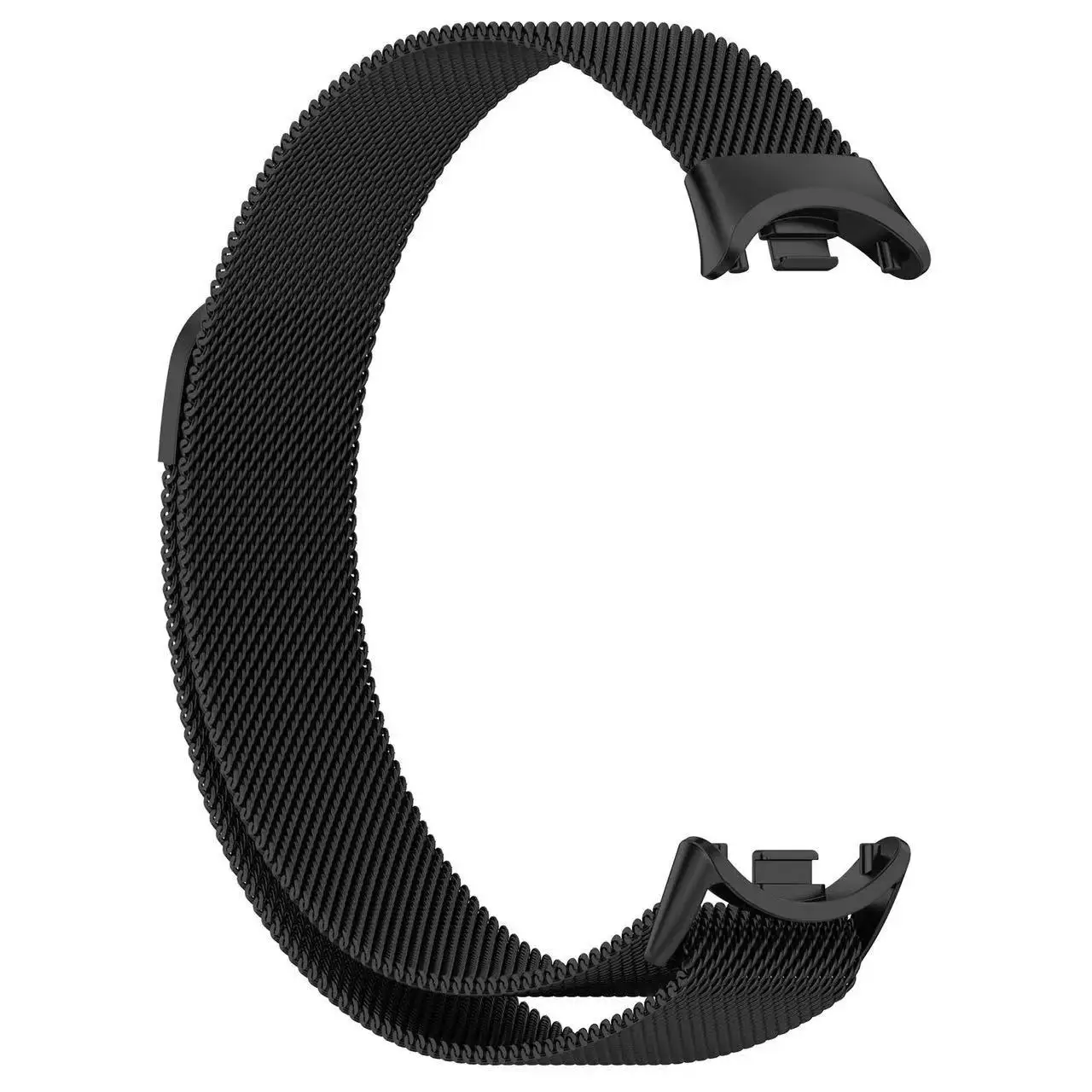 Pulseira de relógio de laço milanês de aço inoxidável para xiaomi mi band 8 9 nfc pulseira inteligente substituição acessórios de relógio
