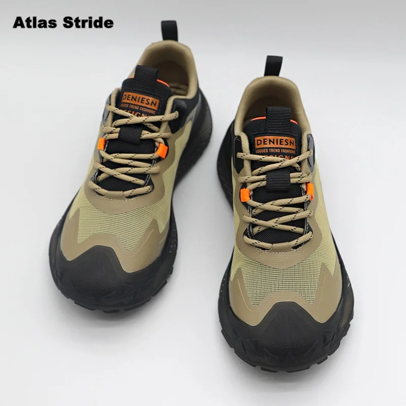 2026 New Outdoor Hiking Shoes for Men, Breathable Non-slip Wear-resistant Trekking Climbing Camping Trail Running Sneakers