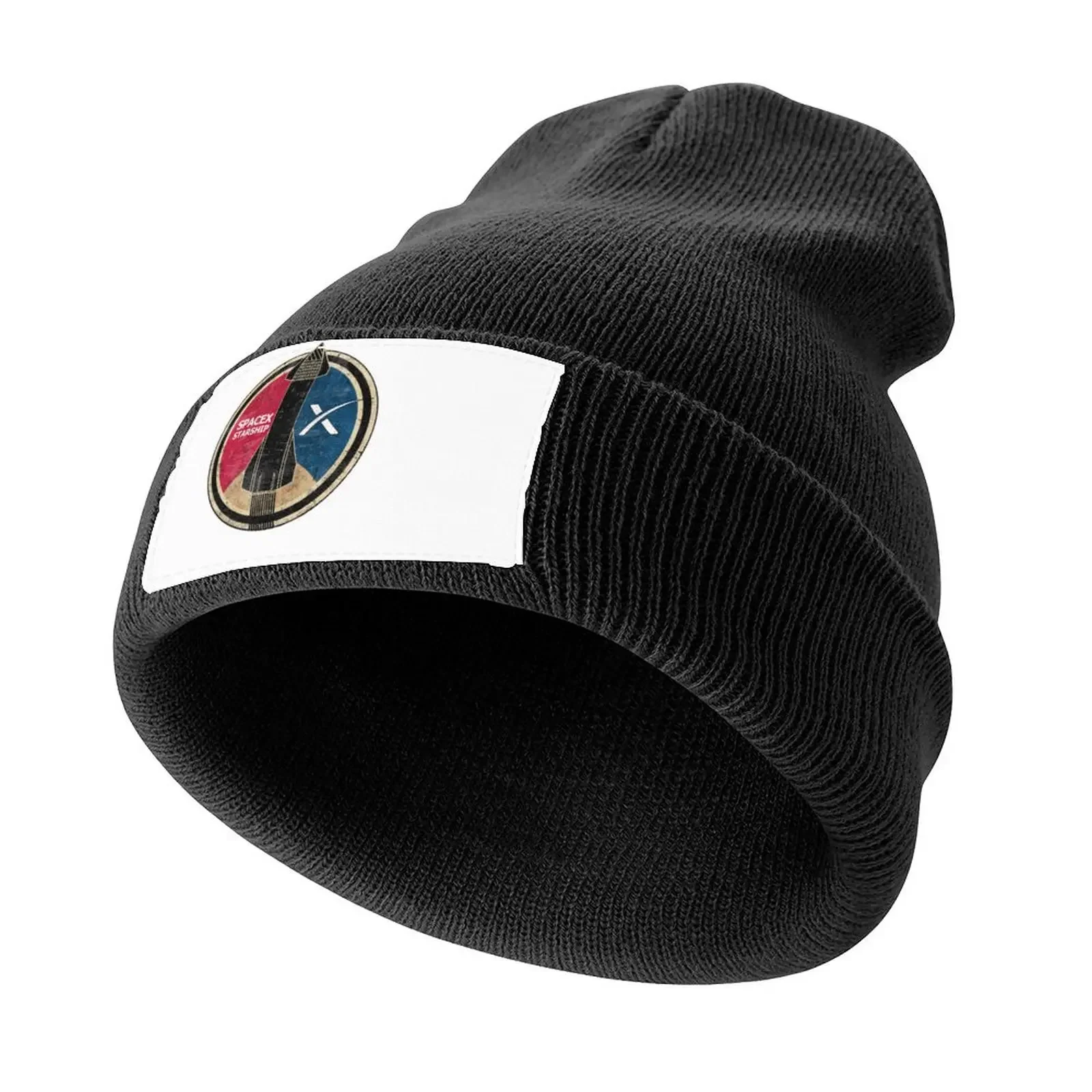 

SpaceX Starship Badge Knitted Cap Hat Luxury Brand dad hat Anime Golf Women Men's