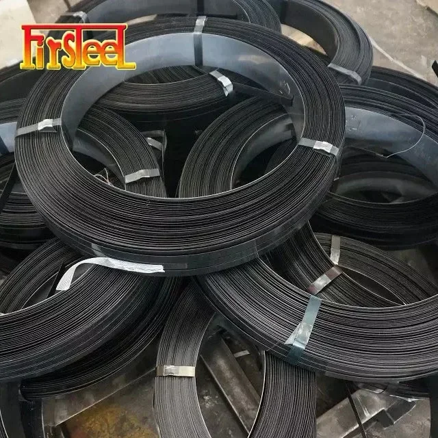 NEW q195 q235 0.5mm 0.6mm fleje acero strapping steel strip straps