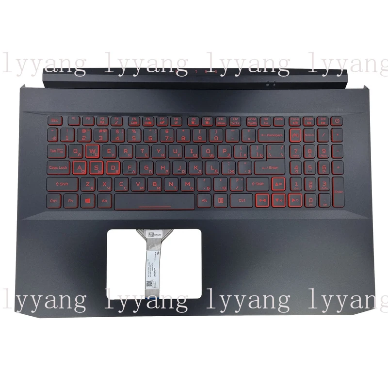 f For  ACER NITRO 5 KEYBOARD CASE AN517-52 RTX 3050 RUSSIAN