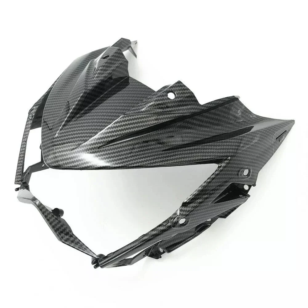 

Upper Front Nose Headlight Surround Fairing Carbon Fiber Color For KAWASAKI Z800 2013 2014 2015 2016