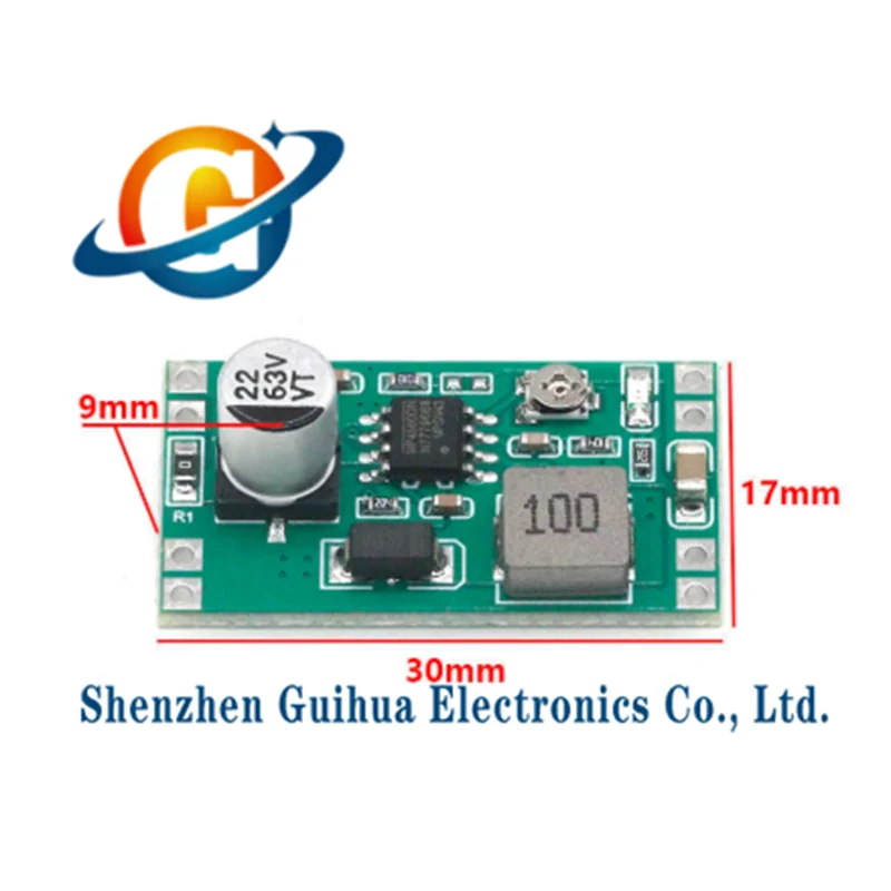 1pcs DC-DC MP4560 voltage regulator 2A power module input 6-55V output 3.3/5/9/12V adjustable