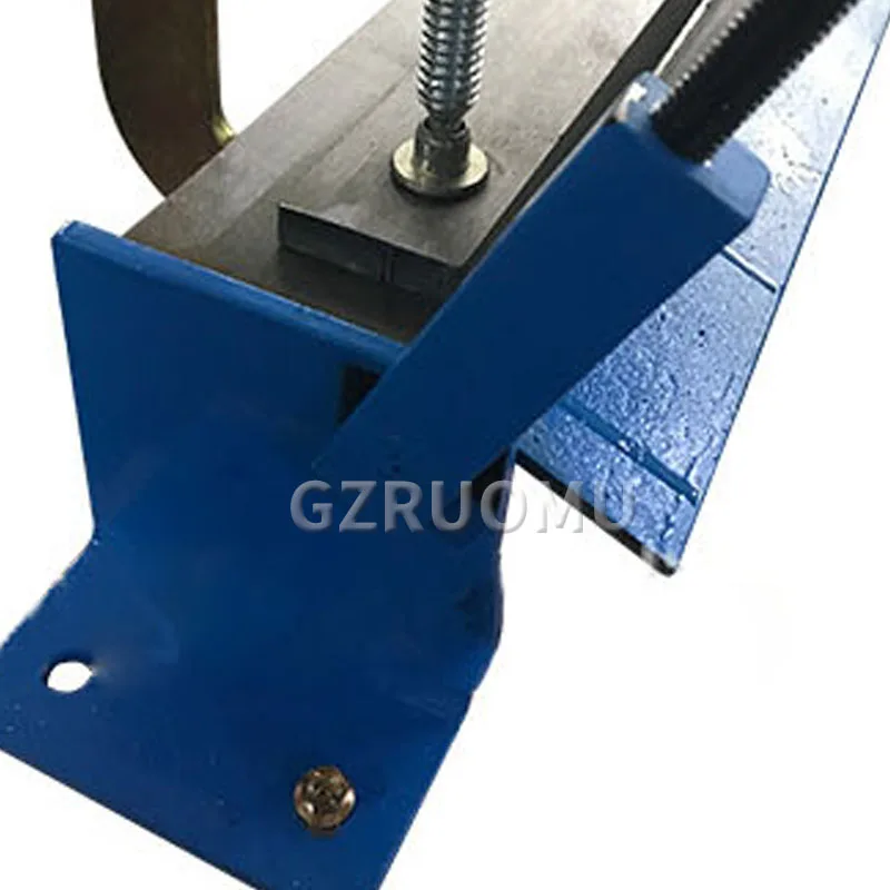 JY-W760 Manual Bending Machine Household 30 Inches Metal Sheet Bending Equipment 0-90° Iron Copper Aluminum Plate Hand Bend Tool