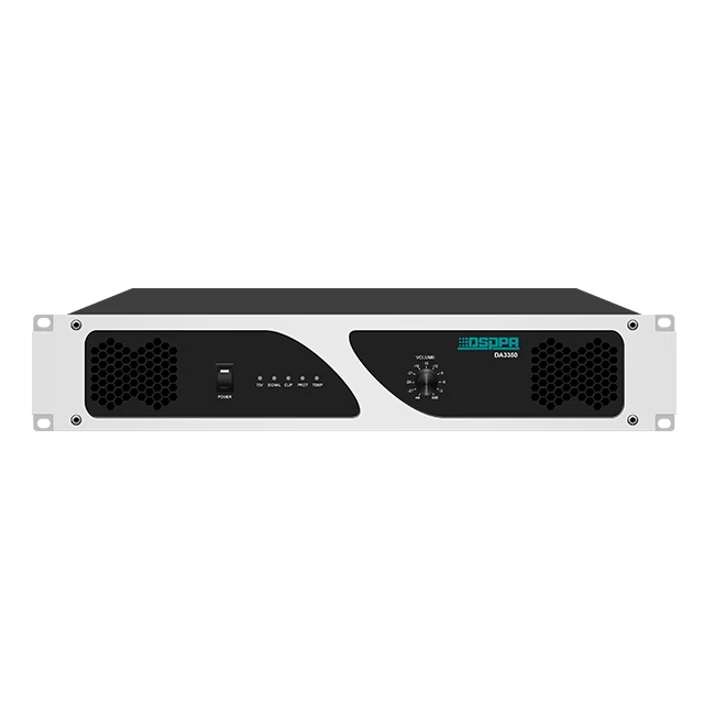 DA3350 70V 100V 1 Channel Class D Digital High Power Amplifier