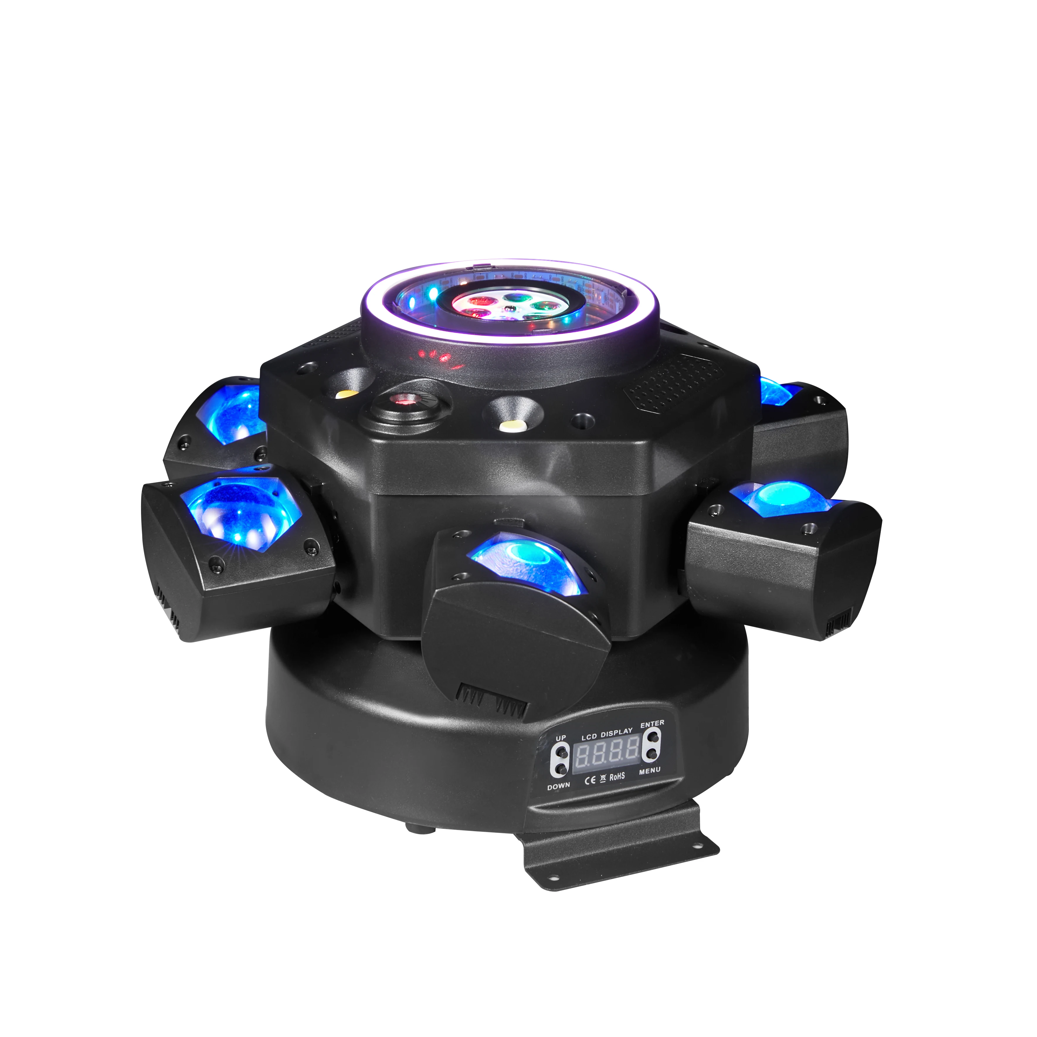 

120W RGBW LED Moving Head Matrix – IP65 DMX512 Animation Strobe for Indoor & Outdoor Stage