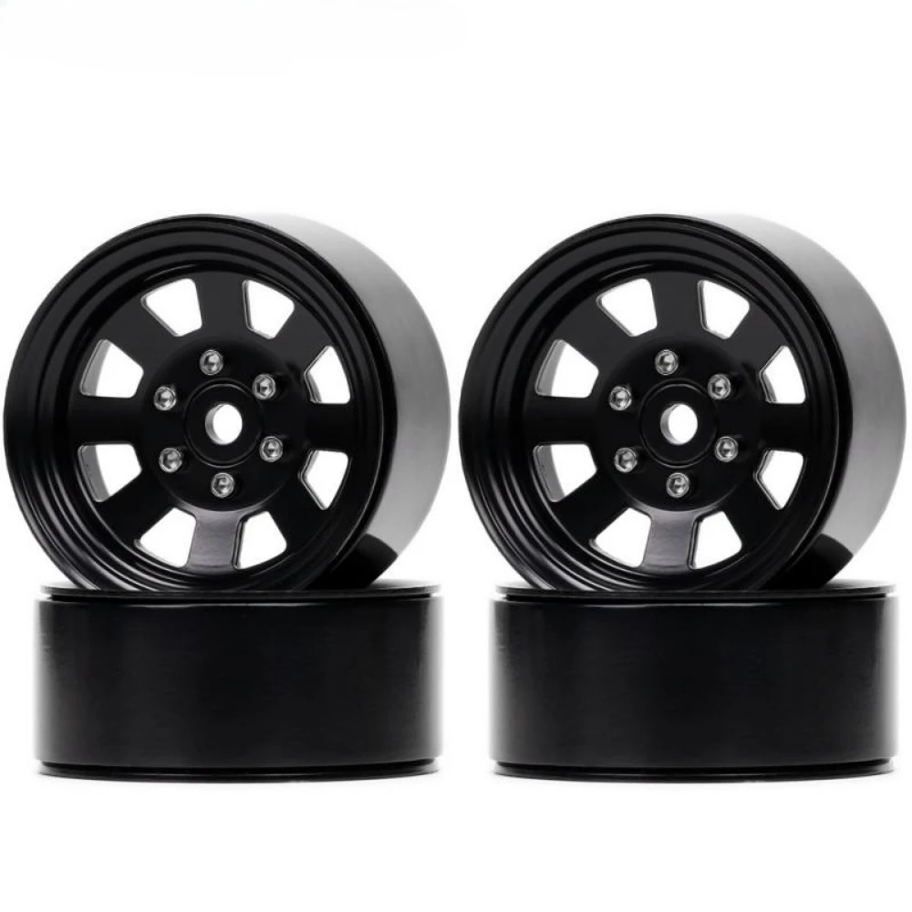 4 قطعة 1.9 بوصة 8-تكلم عجلات معدنية محور ل 1/10 RC الزاحف سيارة Traxxas TRX4 المدافع SCX10 RC4WD D90 رانجلر ترقية أجزاء