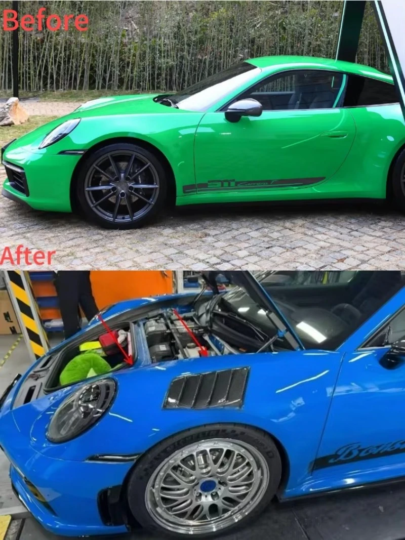 

For 911 992 IMP Style Carbon Fiber Vented Fender Factory Direct High Quality