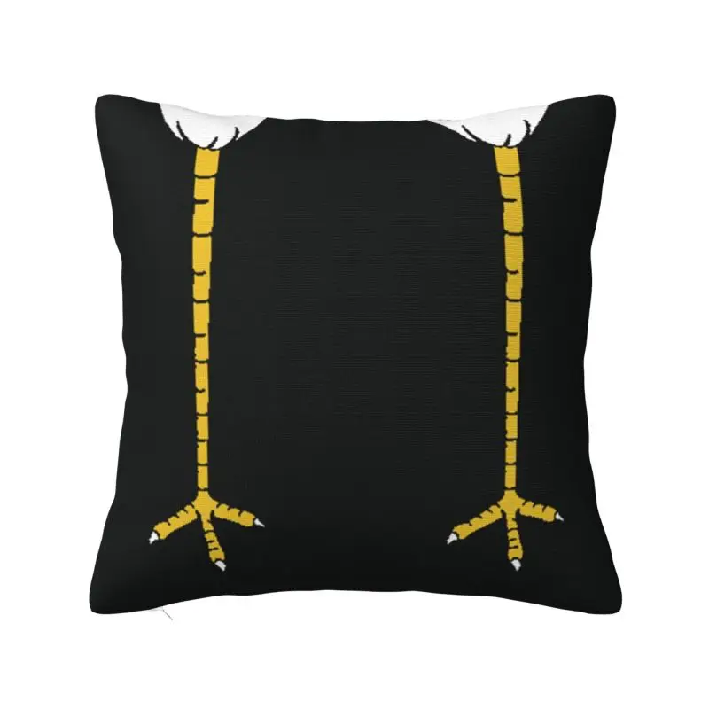 

Custom Luxury Chicken Leg Cushion Cover 40x40cm Velvet Cartoon Animal Pillow Case for Sofa Car Square Pillowcase