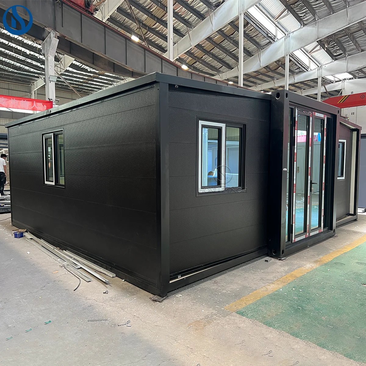 Easy Install Tiny House 20ft Expandable Container House With Bedroom Modern Prefab House