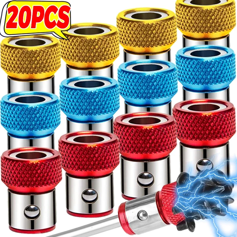 Porte-embouts de tournevis à anneau magnétique, magnétiseur de bain Phillips croisés, adaptateur perfecPart, outils électriques