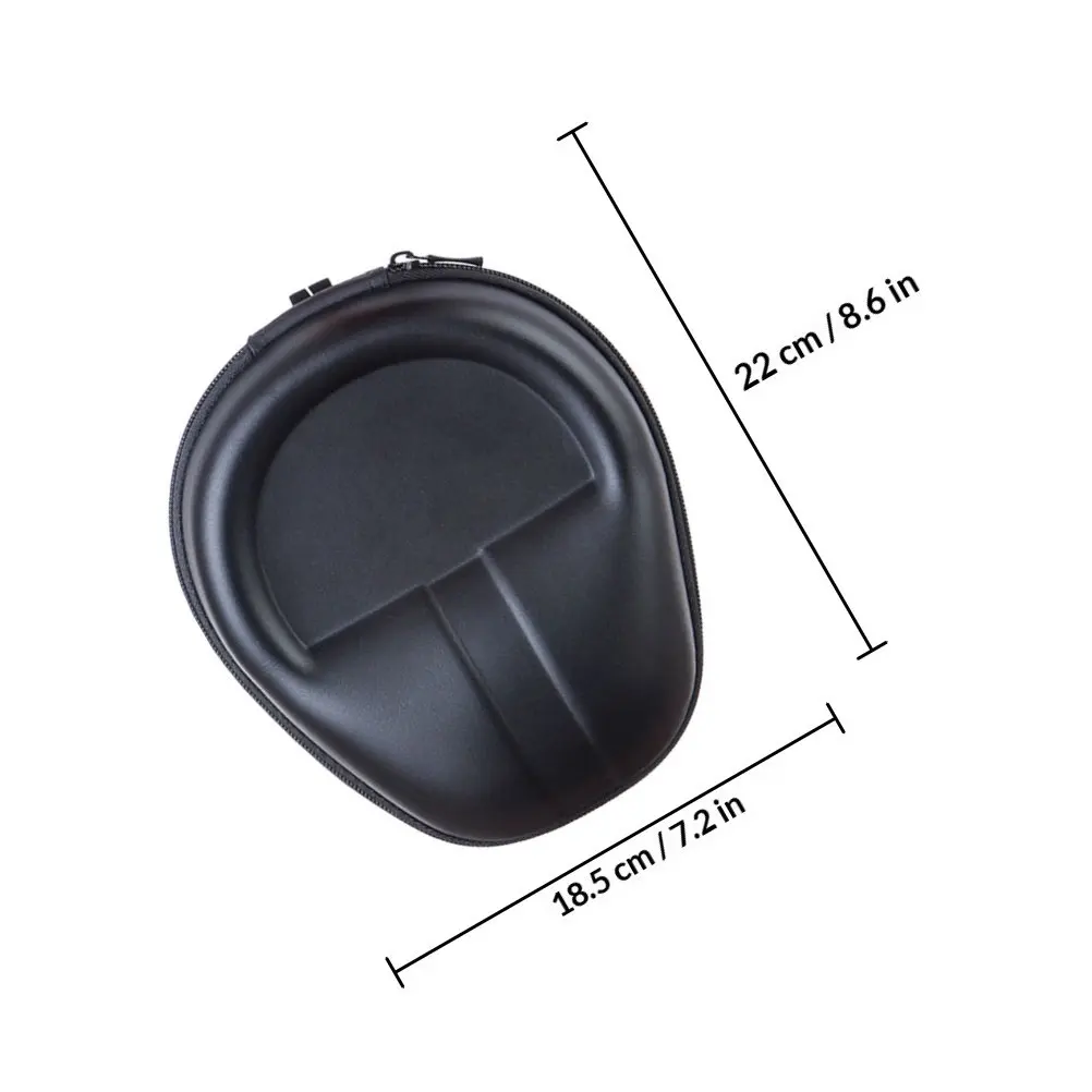 1Pcs Headset Pouch Reliable Lightweight Storage Bag for Wired Wireless Headsets Shock Absorbing Soft Interior Headset Protection
