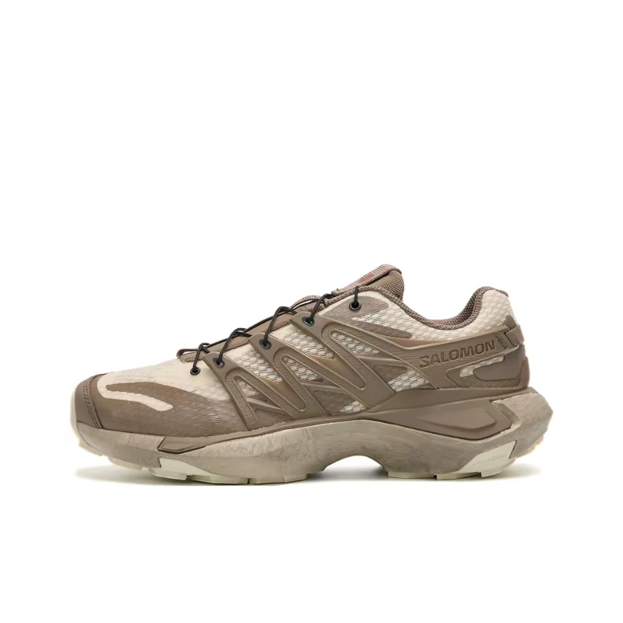 Salomon XT PU.RE Advanced Retro High-Performance Durable,Cushioned,Breathable Low-Top Running Shoes (Unisex) Letang Brown 492799
